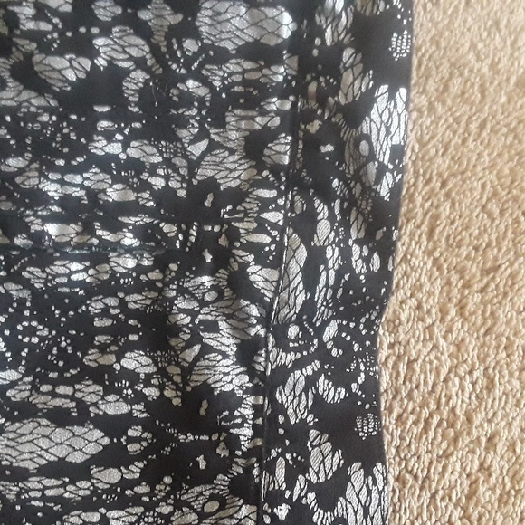 Denim 24/7 Plus Size Black and Silver Jacket, 32W - Picture 6 of 10